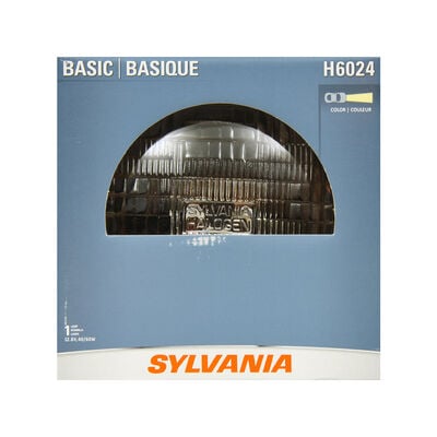 SYLVANIA H6024 Basic Sealed Beam Headlight, 1 Pack